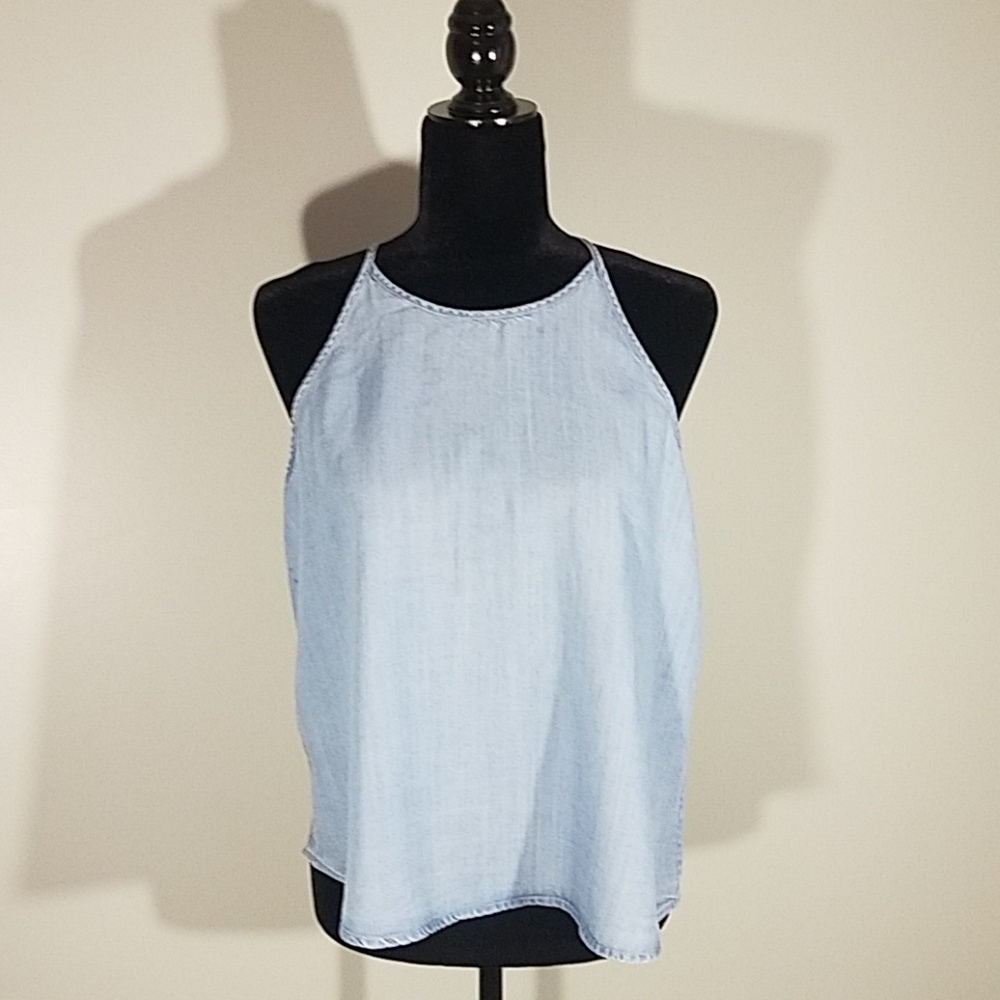 Denim tank top